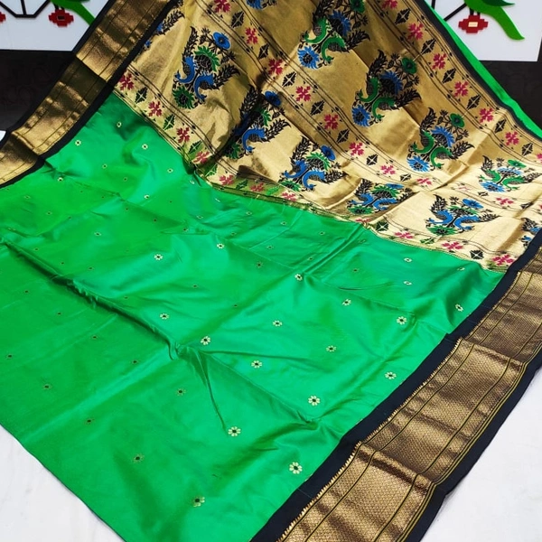 Pure Silk Kadiyal Paithani