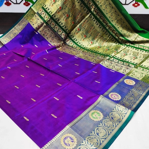 Pure Silk Peshwai Paithani