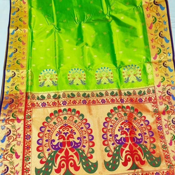 Hamja Peacock Silk