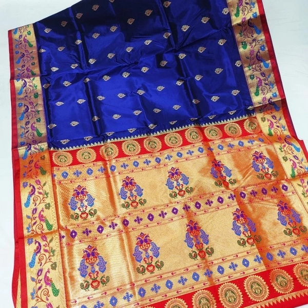 Hamja Peacock Silk
