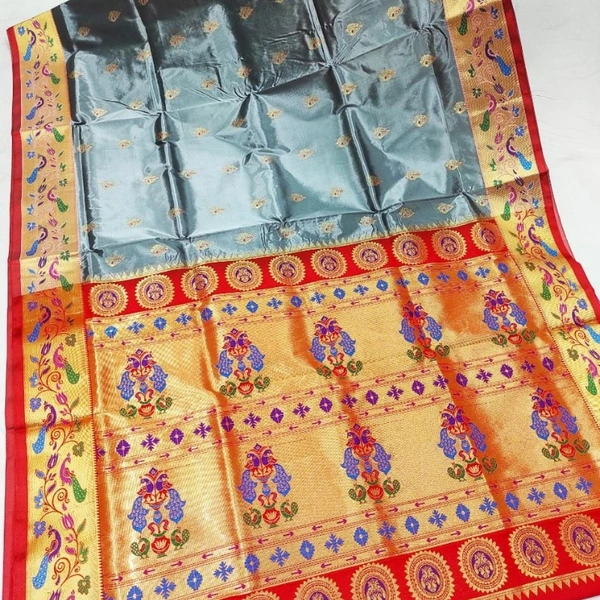 Hamja Peacock Silk