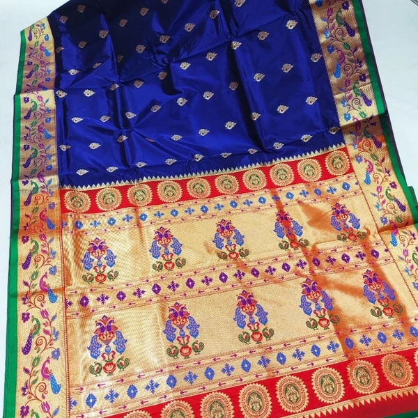 Hamja Peacock Silk