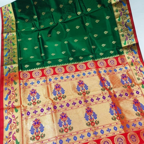 Hamja Peacock Silk