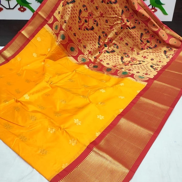 Kadiyal Big Border Paithani