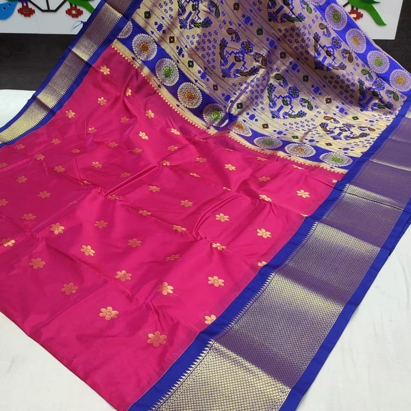 Kadiyal Big Border Paithani