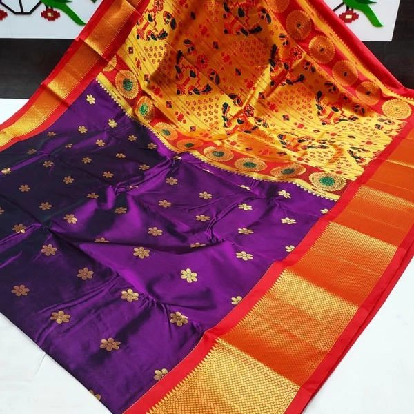 Kadiyal Big Border Paithani