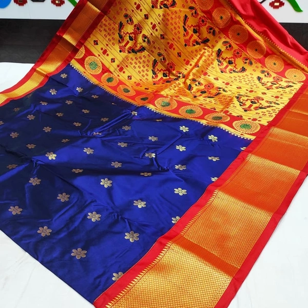 Kadiyal Big Border Paithani