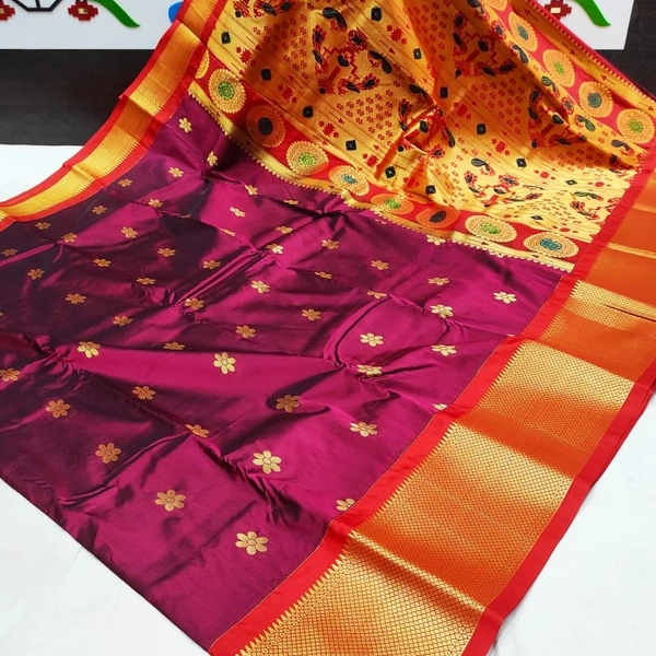 Kadiyal Big Border Paithani