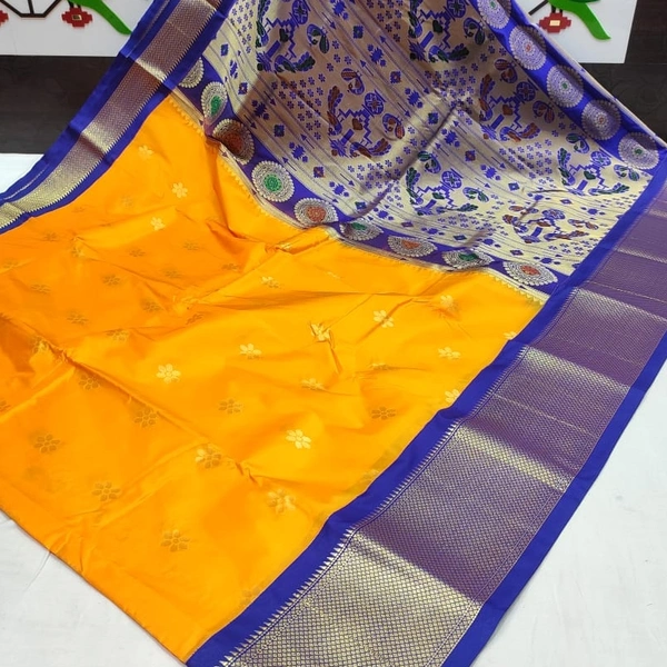Kadiyal Big Border Paithani
