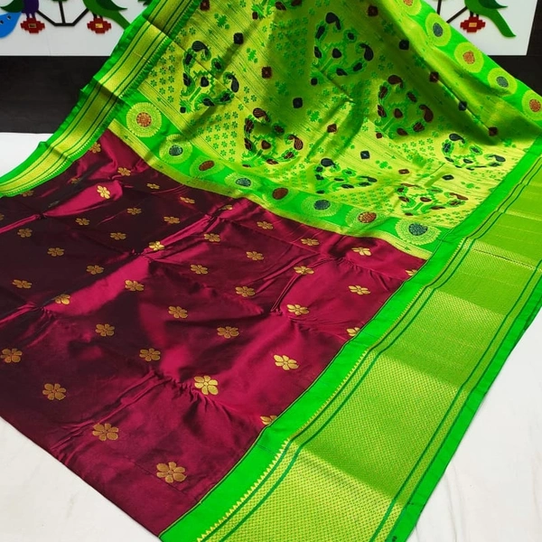 Kadiyal Big Border Paithani