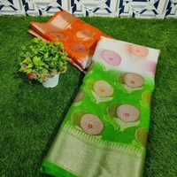 Independence Day Special Banaras Organza Saree