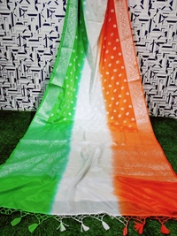 Independence Day Special Banaras Dupion Silk