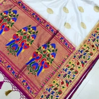 Soft Silk Paithani All Over Butta