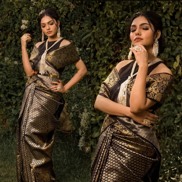Soft Lichi Kanchipuram Silk