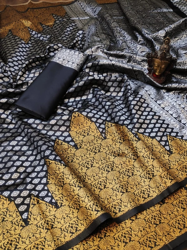 Soft Lichi Kanchipuram Silk