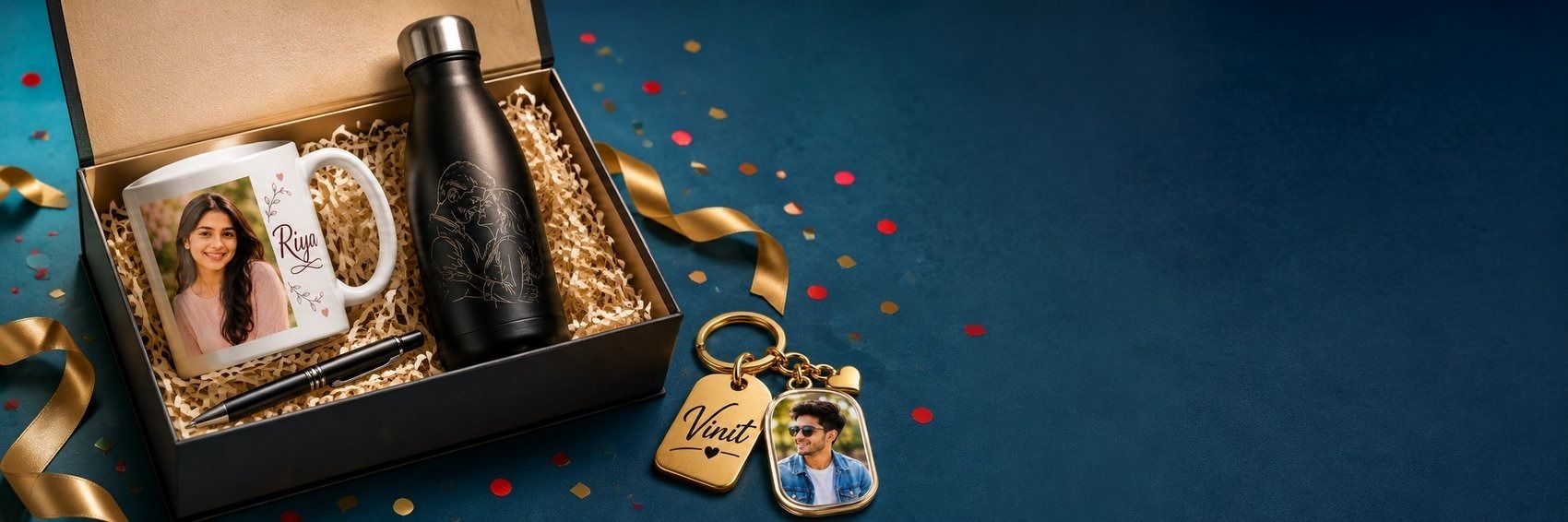Personalised gift combos from ₹599