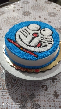 Kid's favourite : Doraemon Cake - Blue