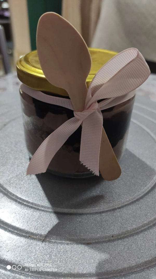 Chocolate Jar Cake - Chocolate