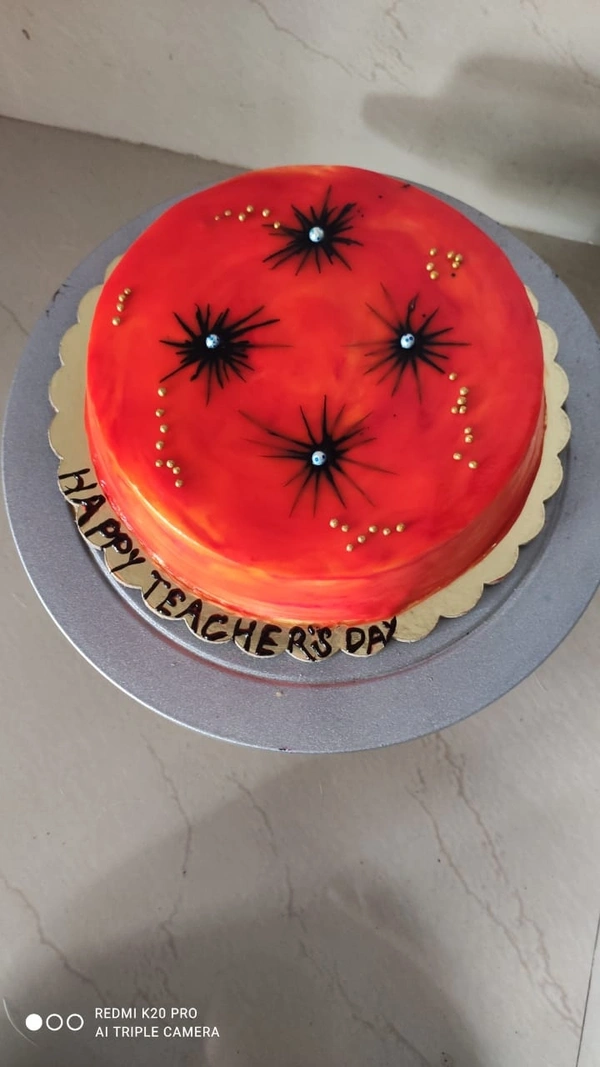 Butterscotch Cake - Red