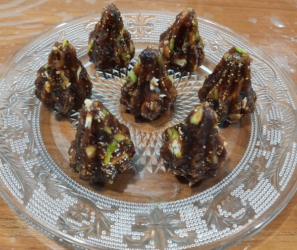 KHAJUR ANJEER DRYFRUIT MODAK - 250 gm