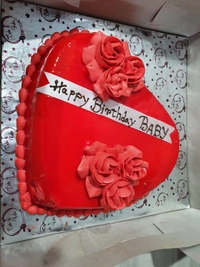 Love Cake Rose Eggless - 1.5 Pound