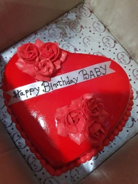 Love Cake Rose Eggless - 1.5 Pound