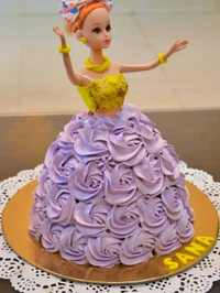 Barbie Cake 2 Pound