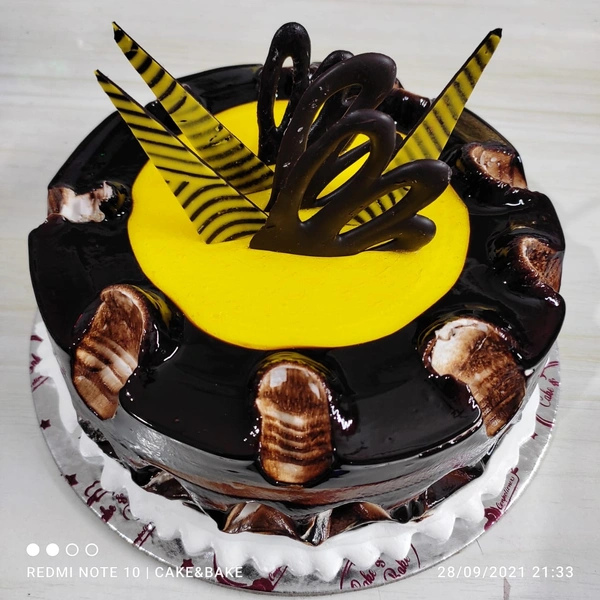 Choco Lava Theme Cake - 2 Pound