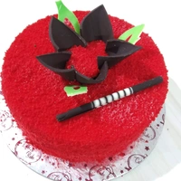 Scrumptious Red Velvet Cake - 2 Pound