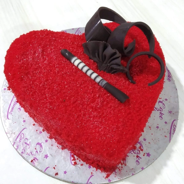 Red Velvet Heart Cake - 2 Pound