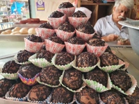 Chocolate Ball Sandesh ( চকলেট বল সন্দেশ)