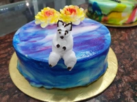 Marbel Effect Cake 1 Pound 