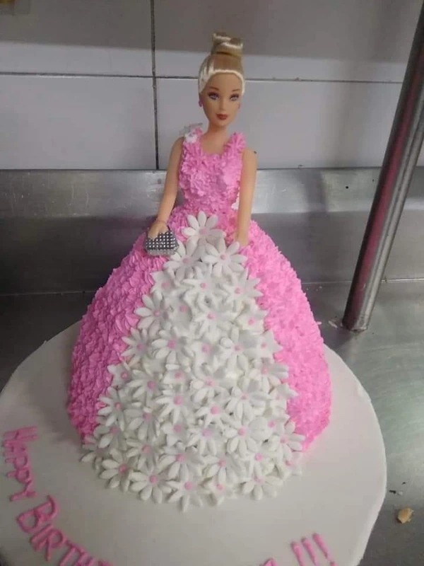 Barbie Doll Cake - 3 Pound