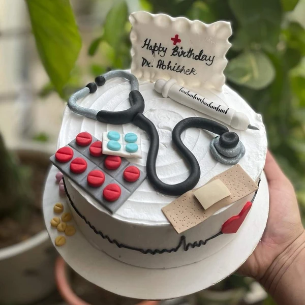 Doctor Theme Cake - 3 Pound