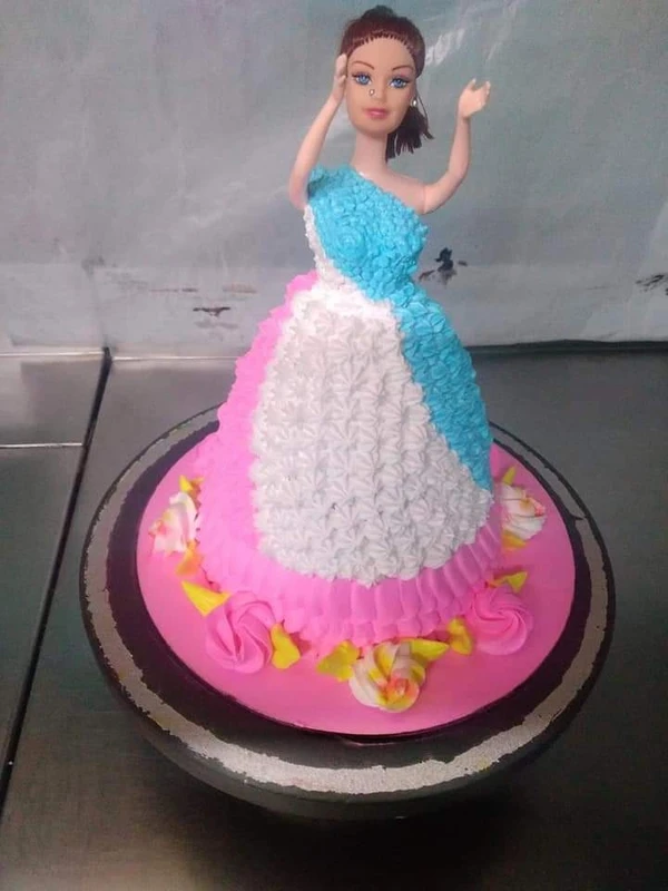 Barbie Cake 3 Pound - 3 Pound