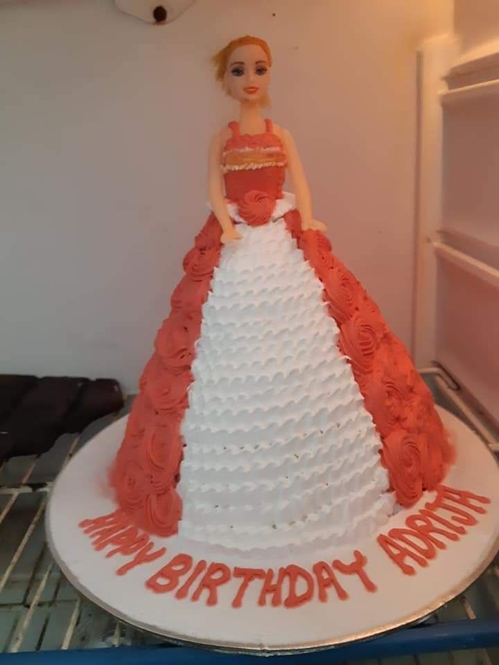 doll cake | Barbie cake, Barbie dress cake, Doll cake