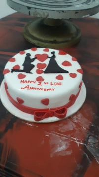 Love Anniversary Special Cake - 1 Pound