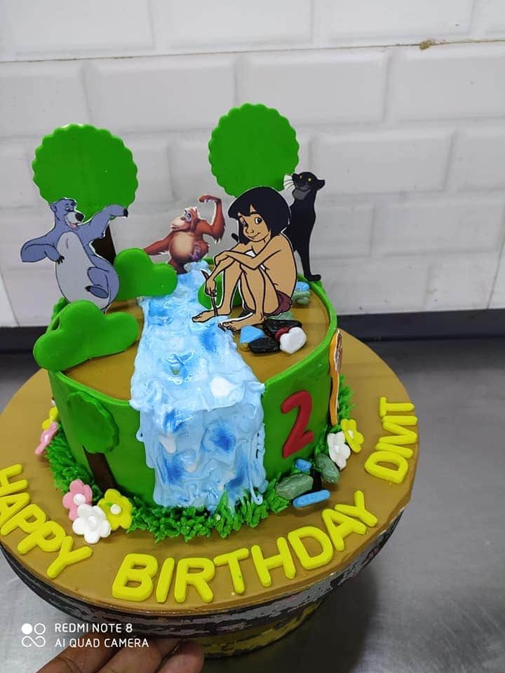 Jungle Theme Cake – Murliwala Bakers
