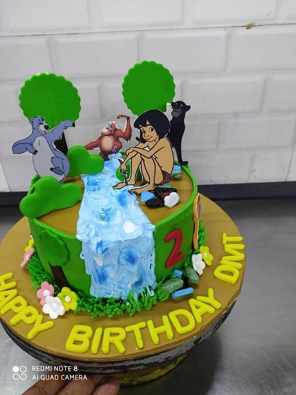 Mungli Theme Cake  - 3 Pound