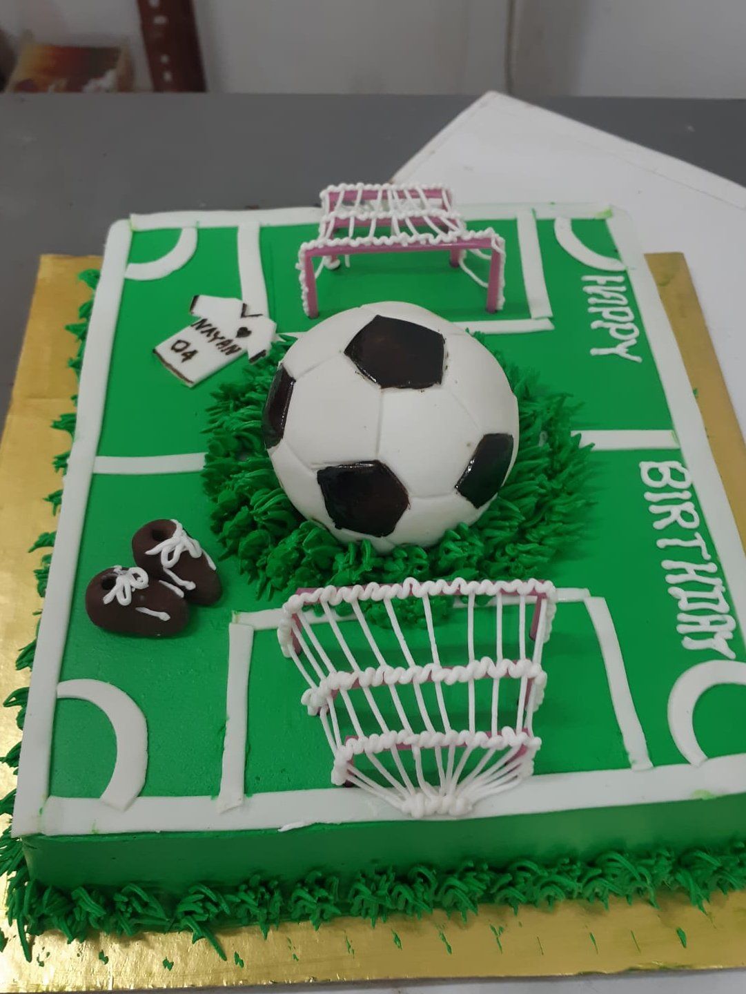 Football theme cake 16