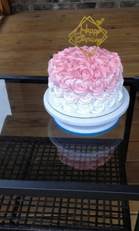 Designer Floral Cake - 1 Pound