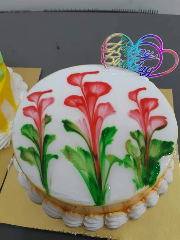 Flower Marvel Finish Cake Vanilla - 1 Pound