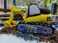 Buldozer Theme Cake - 2.5 Pound