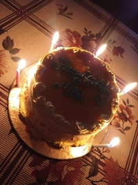 Butterscotch Premium Cake - 1 Pound