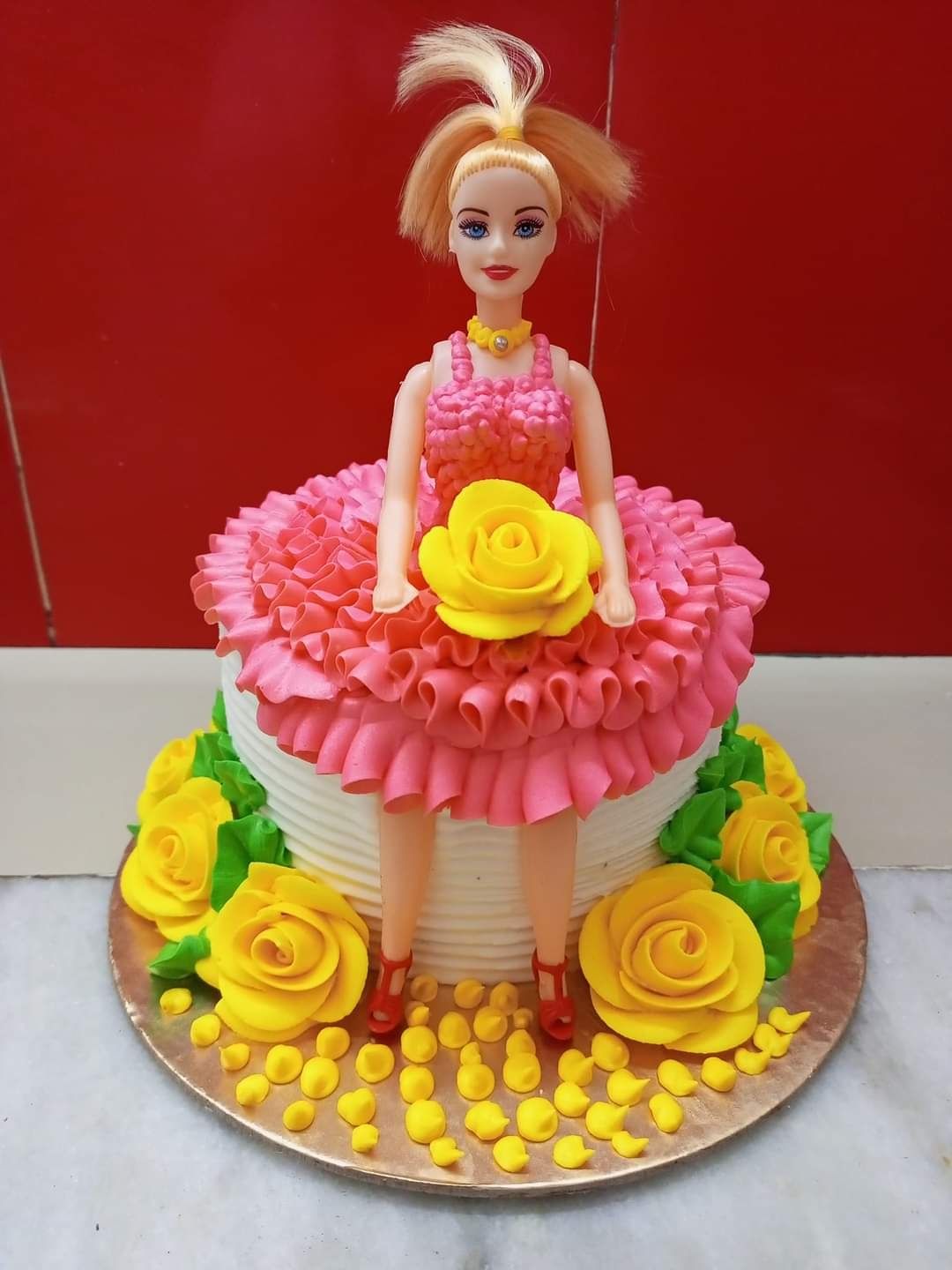 Stunning Barbie Cake- MyFlowerTree