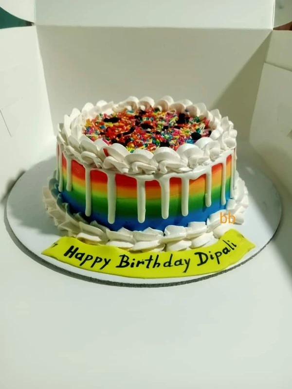 Rainbow 🌈 Cake - 2 Pound