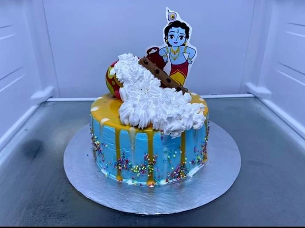 Janmastami Cake - 1 Pound