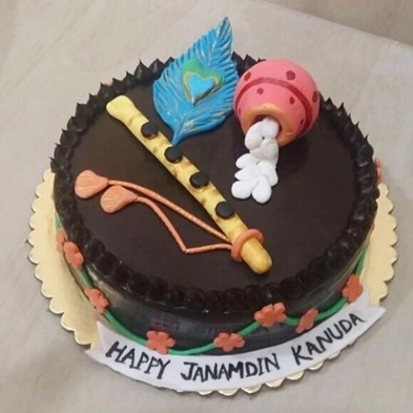 Janmashtami Cake - 1 Pound