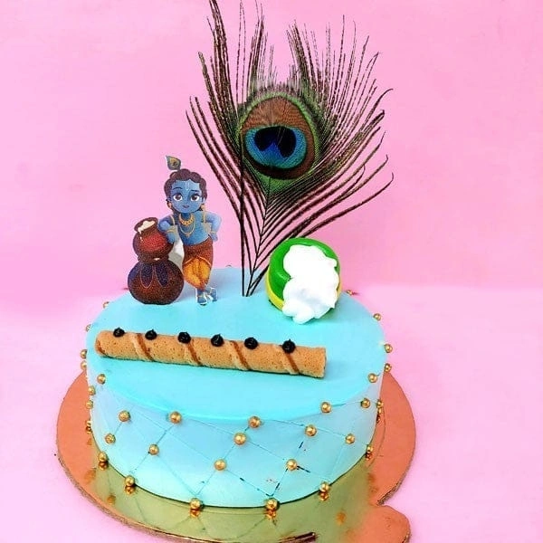 Janmashtami Cake - 1 Pound