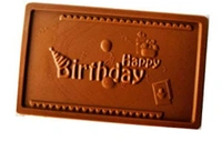 Happy Birthday Chocolate + Homemade Square 5 